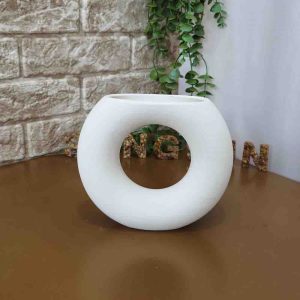 قالب سیلیکونی گلدان دونات – مدل گلجا تخت