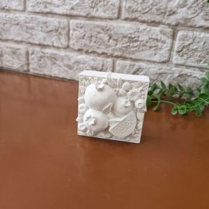 قالب سیلیکونی کتیبه انار و هندوانه مخصوص شب یلدا، مناسب شمعسازی و رزین