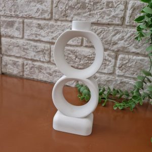 قالب سیلیکونی جاشمعی دوحلقه بی‌نهایت 18 سانتی مناسب رزین و سنگ مصنوعی