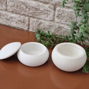 قالب سیلیکونی پیاله خمره‌ای درب‌دار