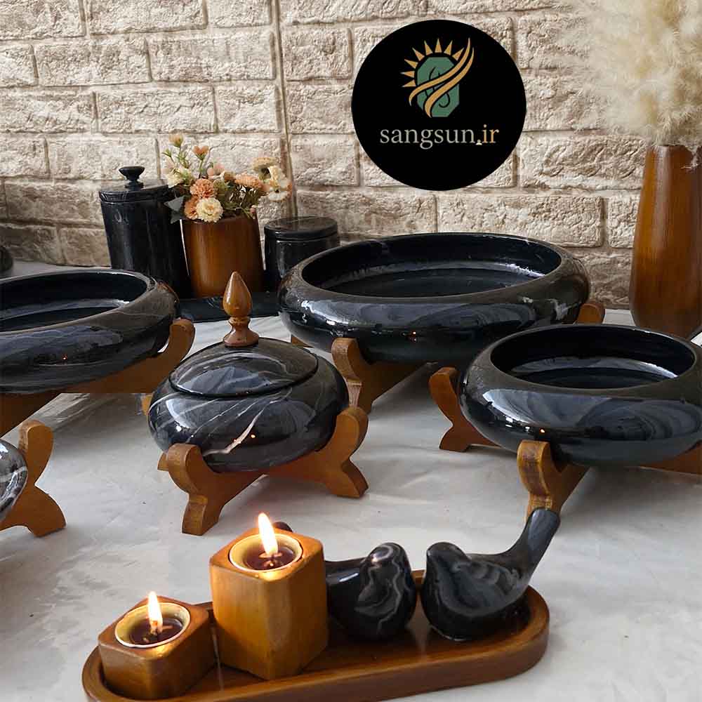 ست پذیرایی مشکی