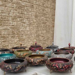 قالب سیلیکونی شکلاتخوری دربدار مدل آنتیکا | مناسب ساخت با سنگ مصنوعی، بتن دکوراتیو و رزین
