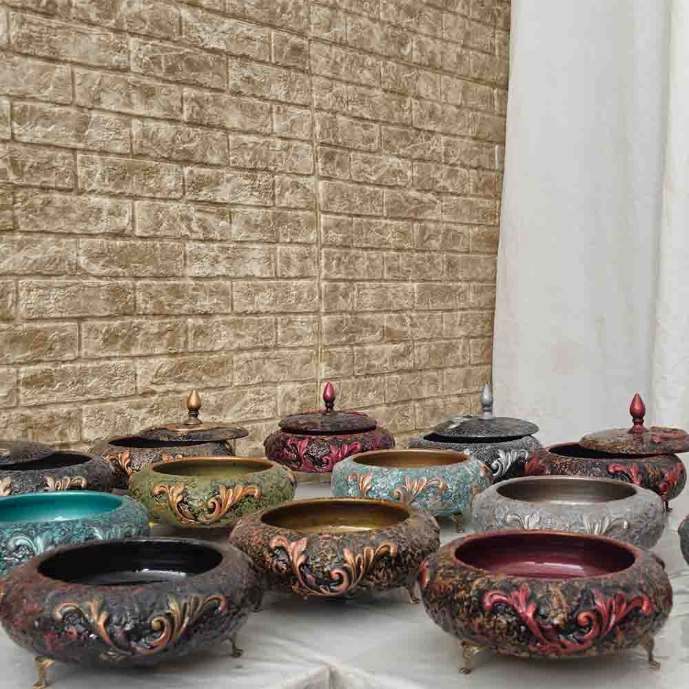 قالب سیلیکونی شکلاتخوری دربدار مدل آنتیکا | مناسب ساخت با سنگ مصنوعی، بتن دکوراتیو و رزین
